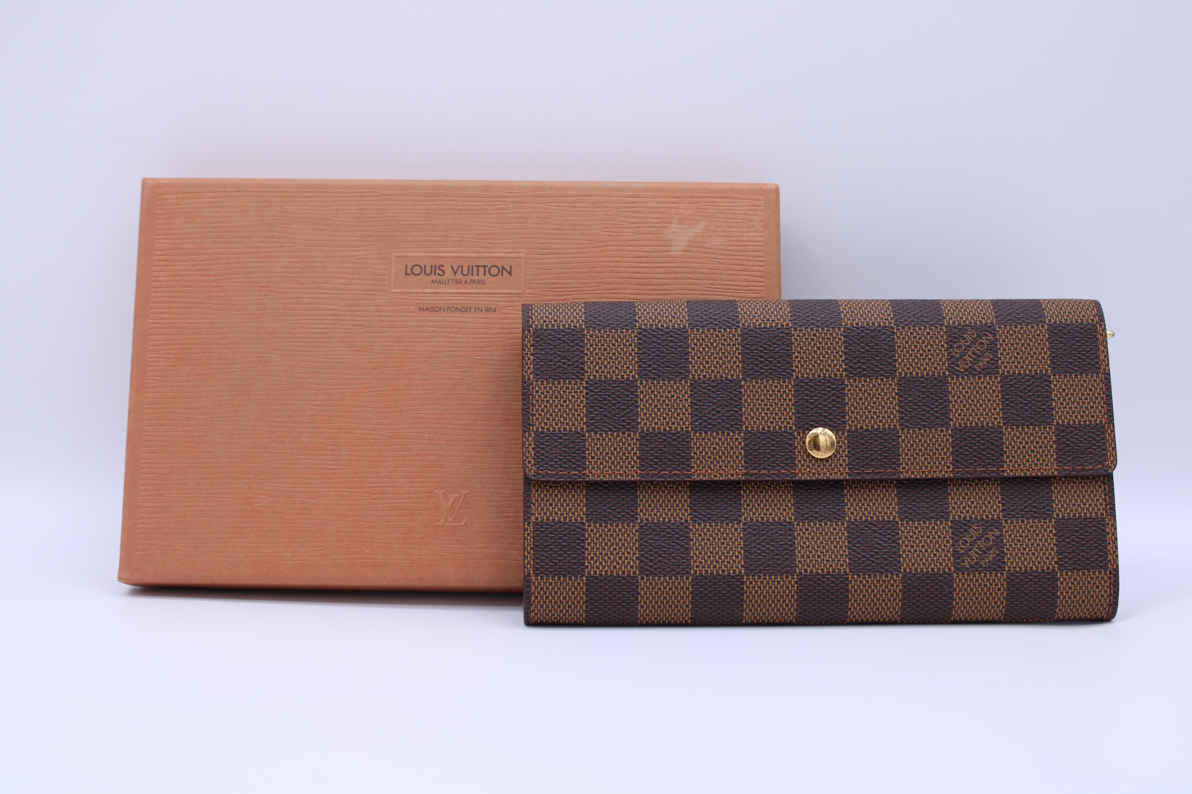 Louis Vuitton Sarah Wallet – Damier Ebene