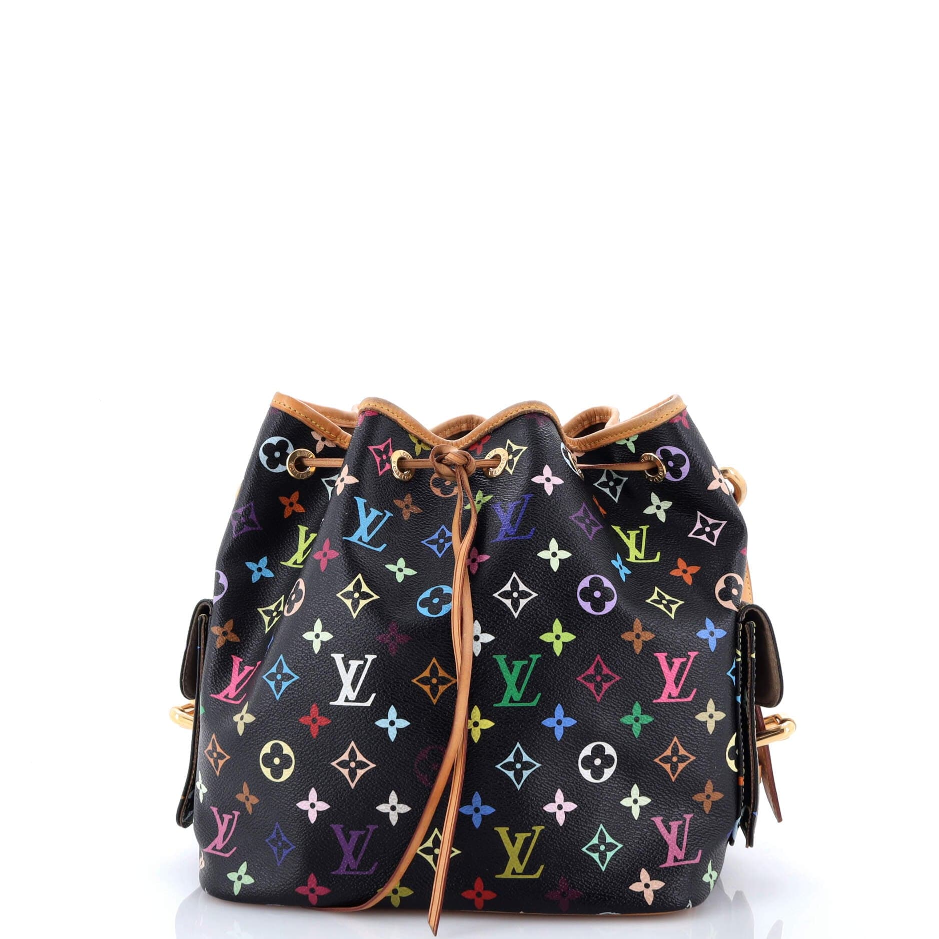Louis Vuitton Petit Noe Handbag Monogram Multicolor